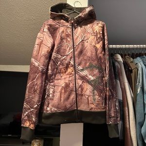 Under Armour Camo Zip Up Hoodie